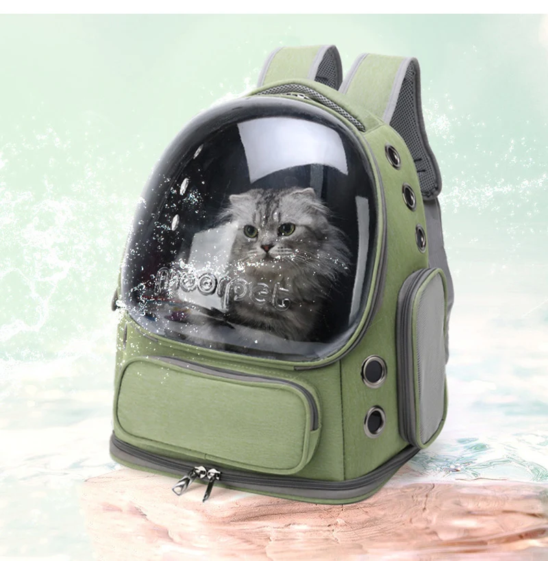 Transparent Breathable Cat Travel Backpack