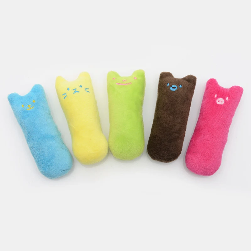Cat Thumb Toy Pillow With Catnip