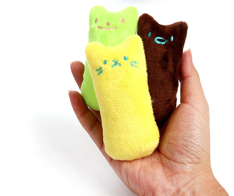 Cat Thumb Toy Pillow With Catnip
