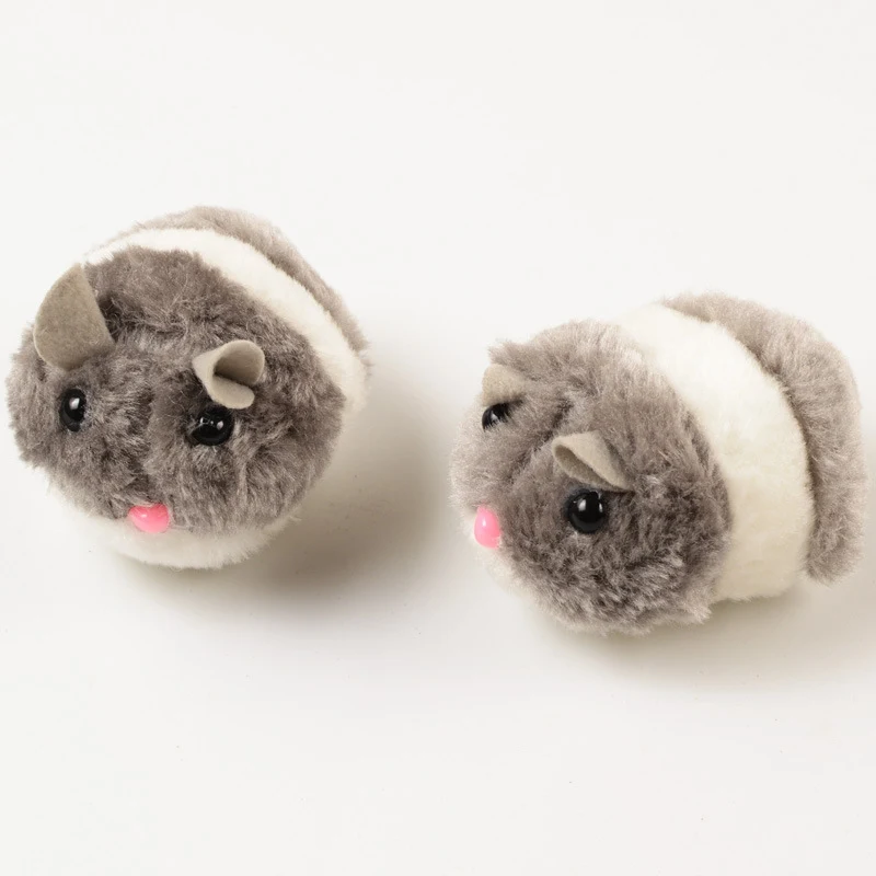 Plush Mouse Shaped Cat Toy