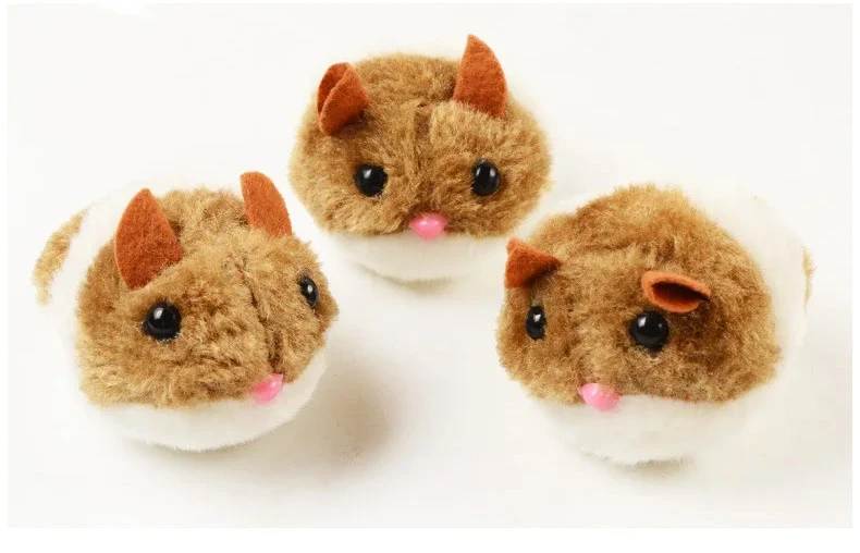 Plush Mouse Shaped Cat Toy