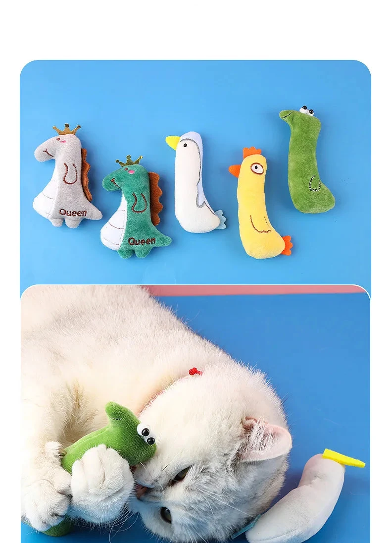 Catnip Cats Toy With Catnip Plush Cat Toys For Kitten