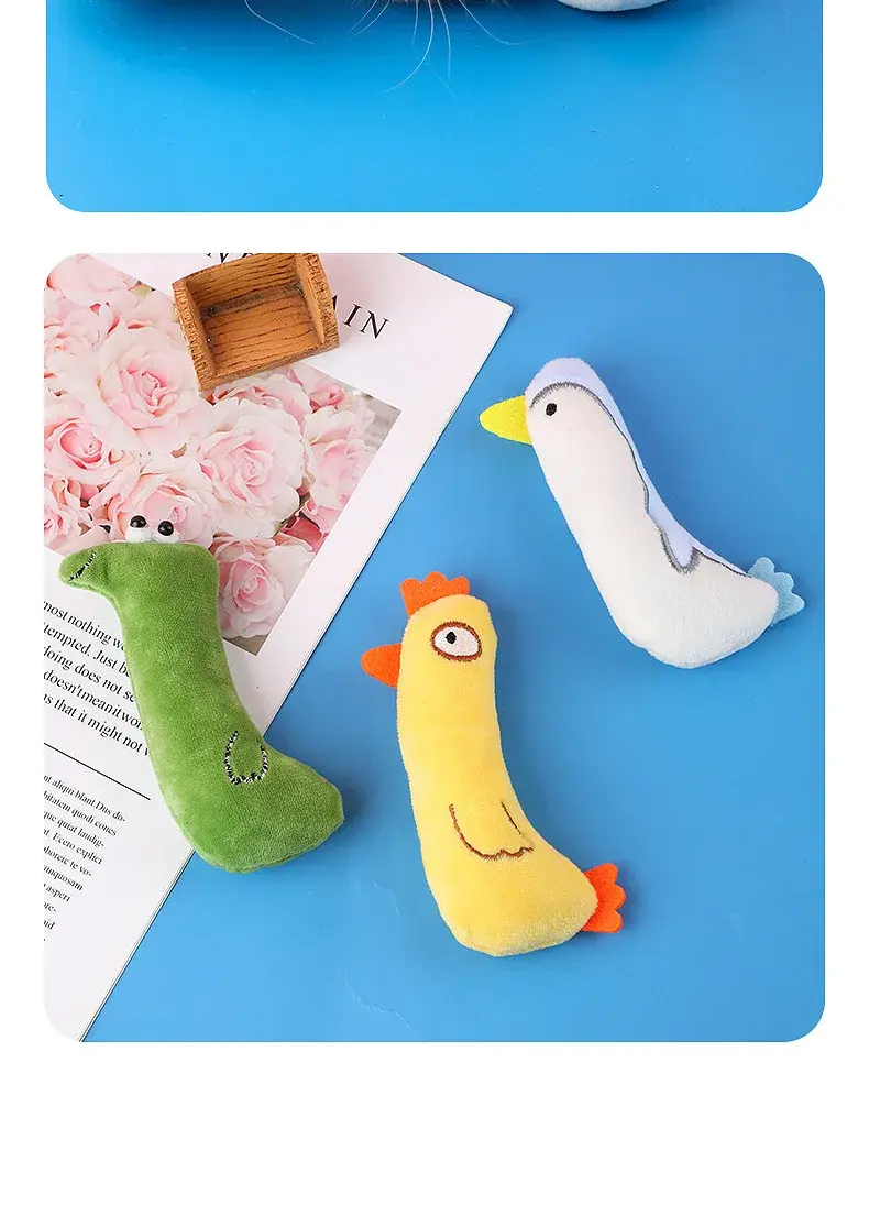 Catnip Cats Toy With Catnip Plush Cat Toys For Kitten