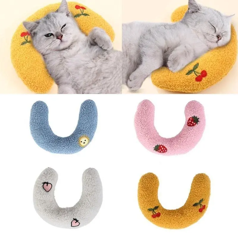Cat And Dog Universal Soft U-Shaped Pillow