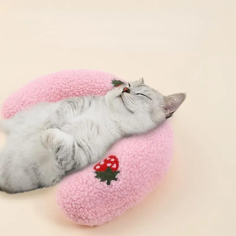 Cat And Dog Universal Soft U-Shaped Pillow