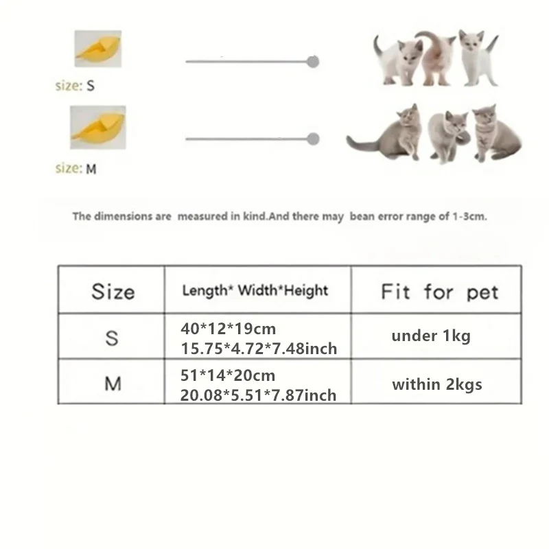 Cute Banana Shaped Pet Nest