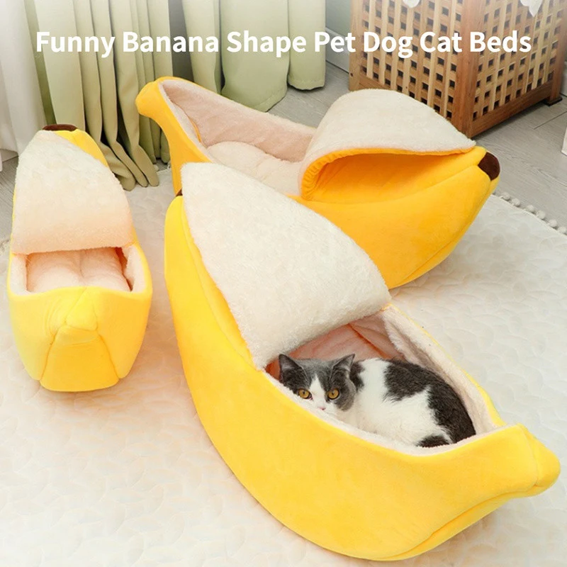 Cute Banana Shaped Pet Nest