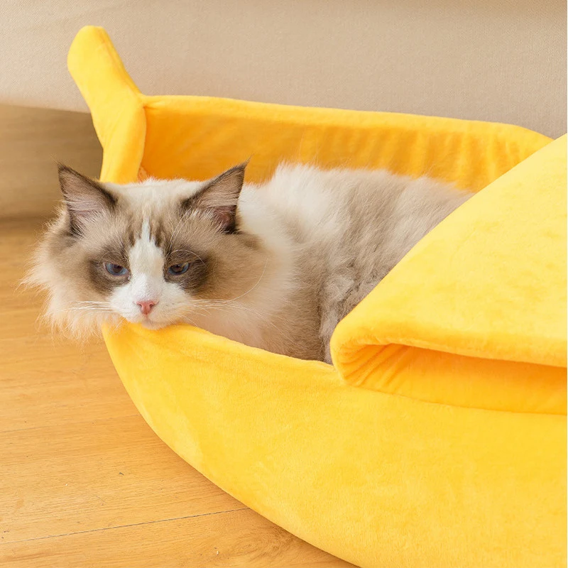 Cute Banana Shaped Pet Nest