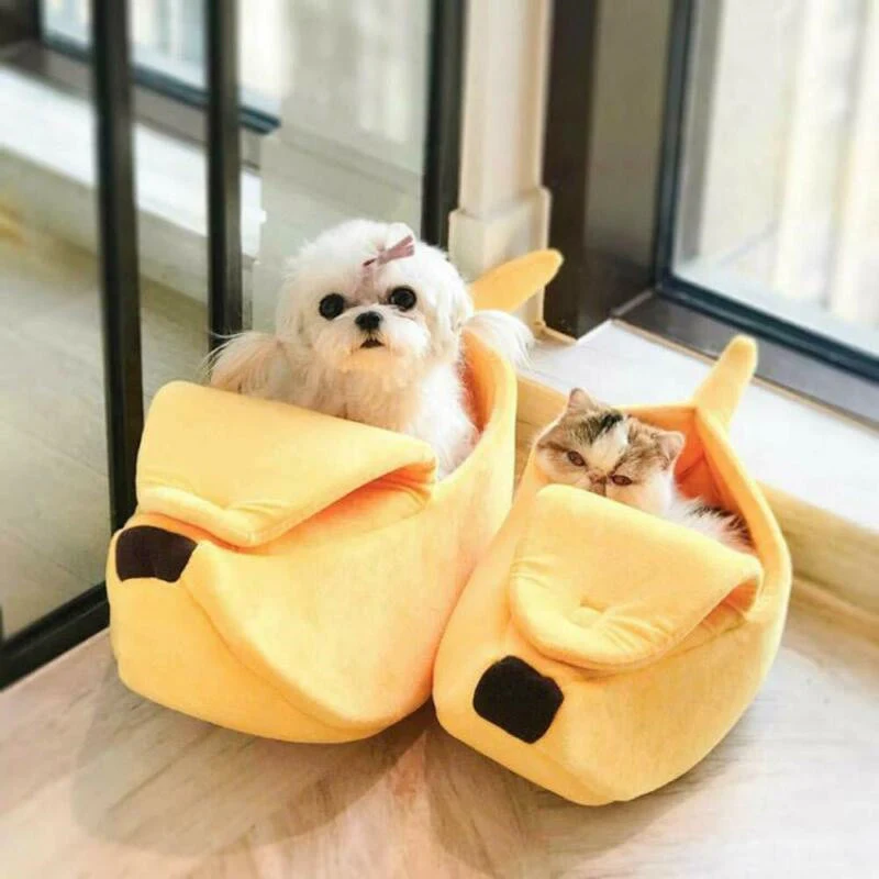 Cute Banana Shaped Pet Nest