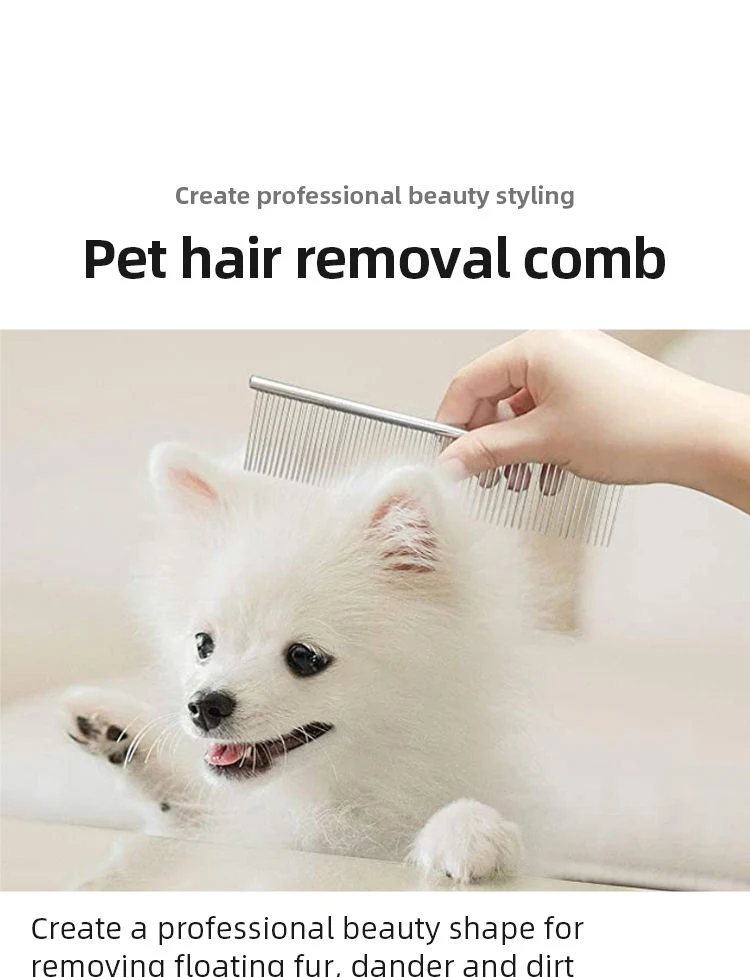 Pet Anti Tangling Hair Removal Comb