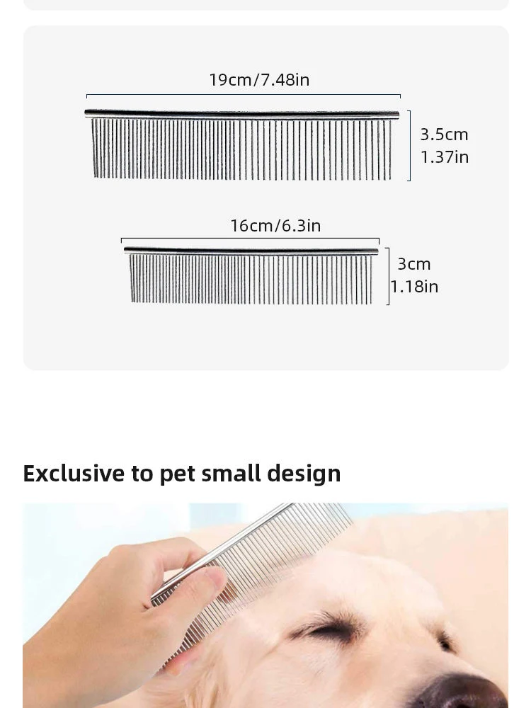 Pet Anti Tangling Hair Removal Comb