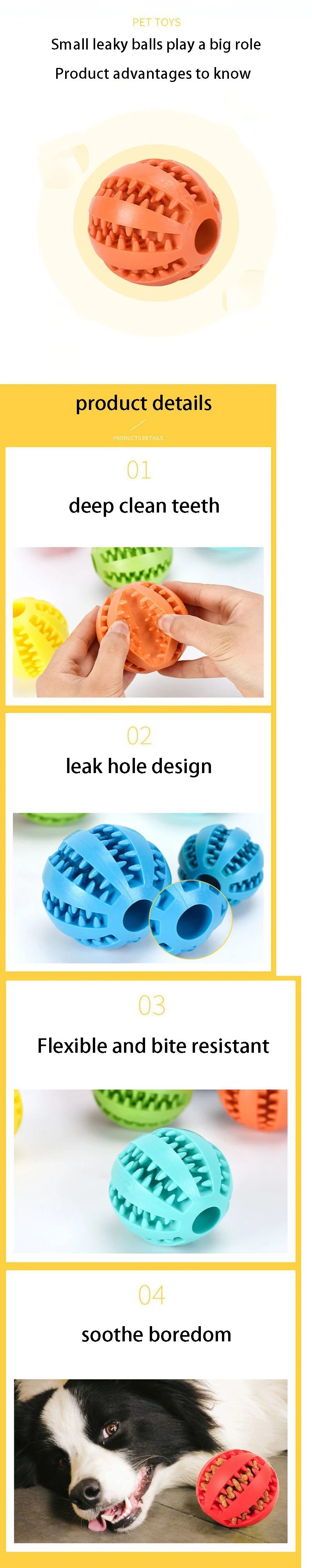 Dog Teeth Cleaning And Treatment Ball