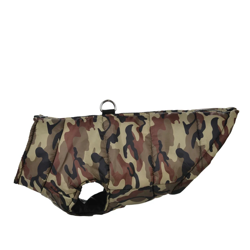 Camouflage Printed Dog Coat