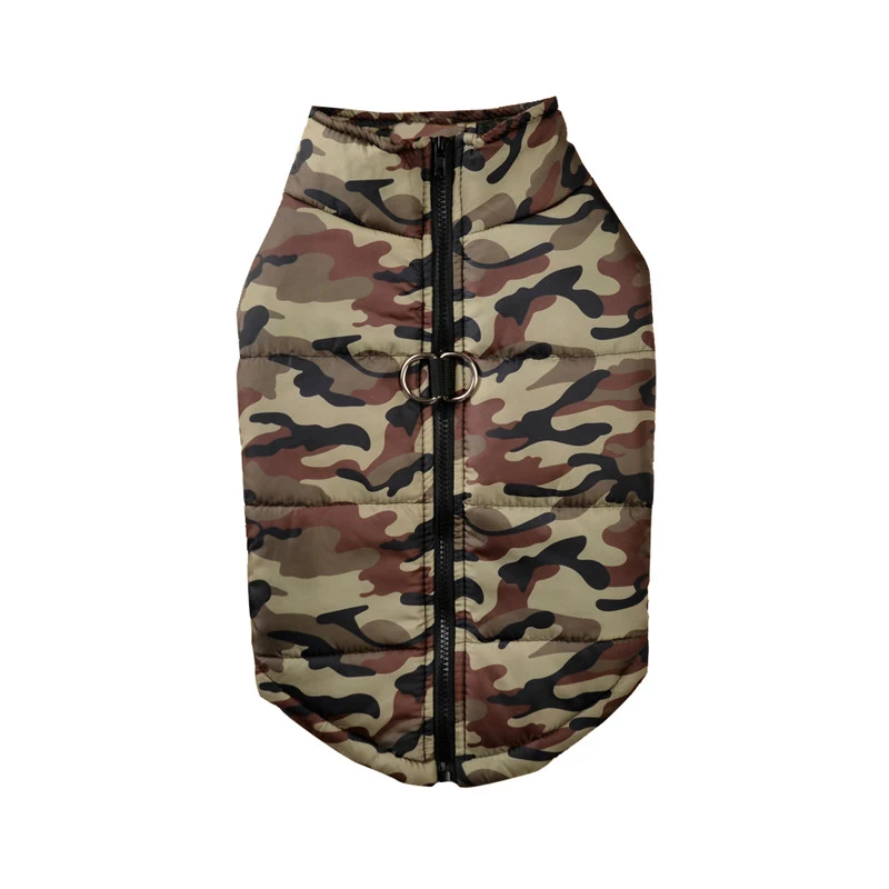 Camouflage Printed Dog Coat