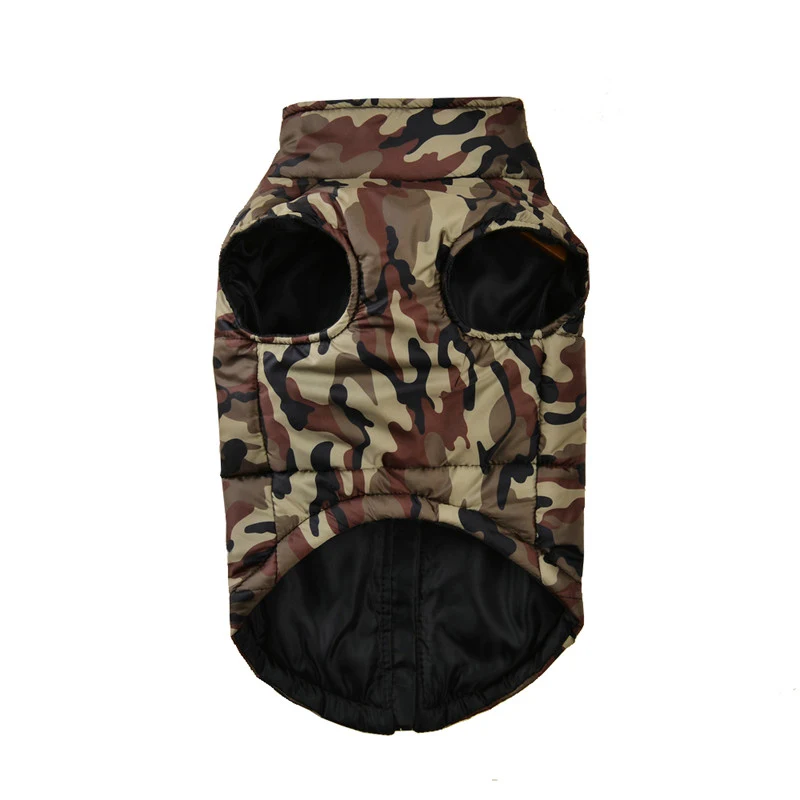 Camouflage Printed Dog Coat