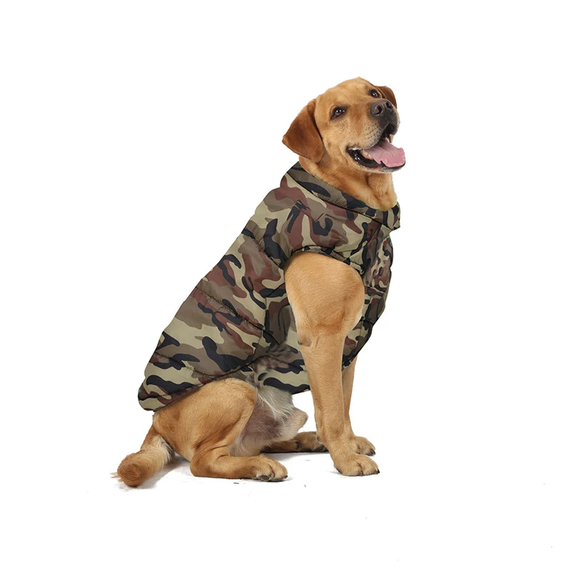 Camouflage Printed Dog Coat
