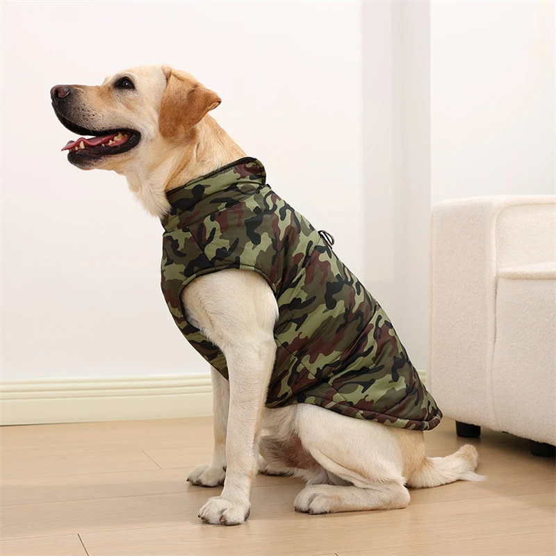 Camouflage Printed Dog Coat