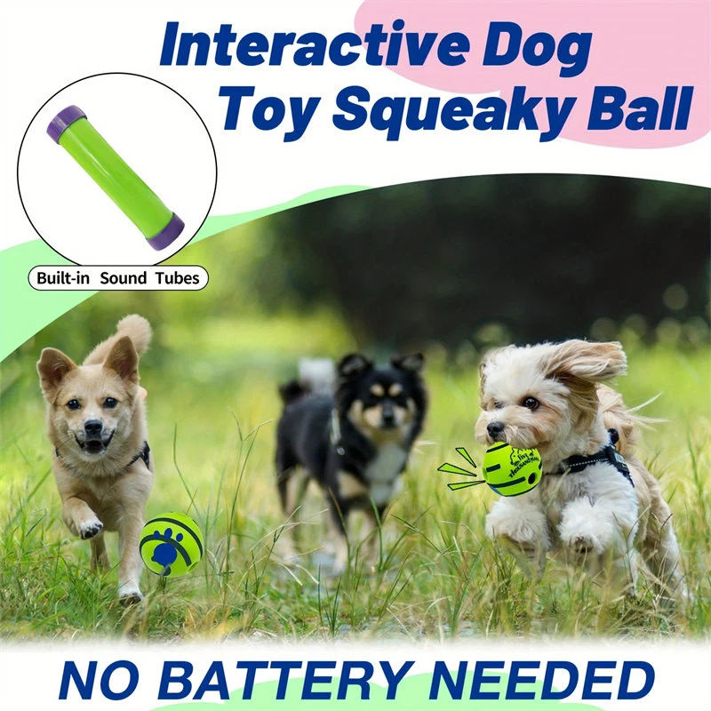 Squeaky Giggle Wobble Ball