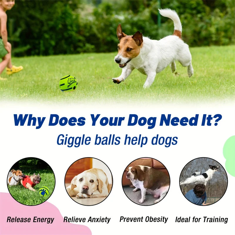 Squeaky Giggle Wobble Ball