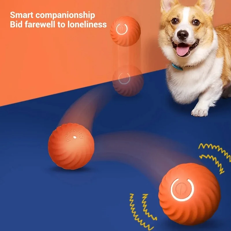 Dog Smart Toy Ball Bounce Ball