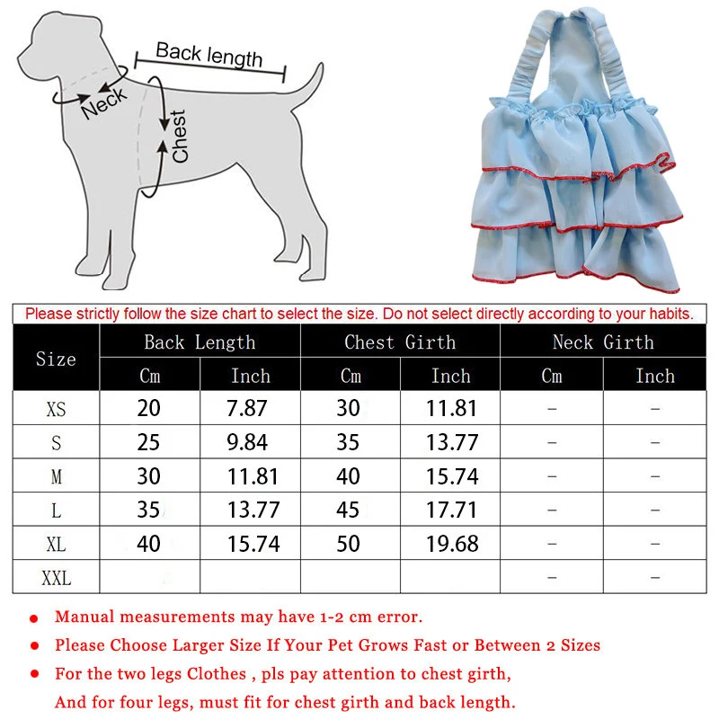 Pet Summer Princess Dress