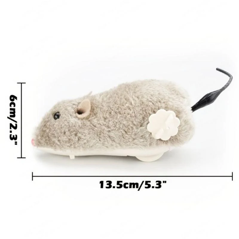 Pet Running Plush Mouse Toy