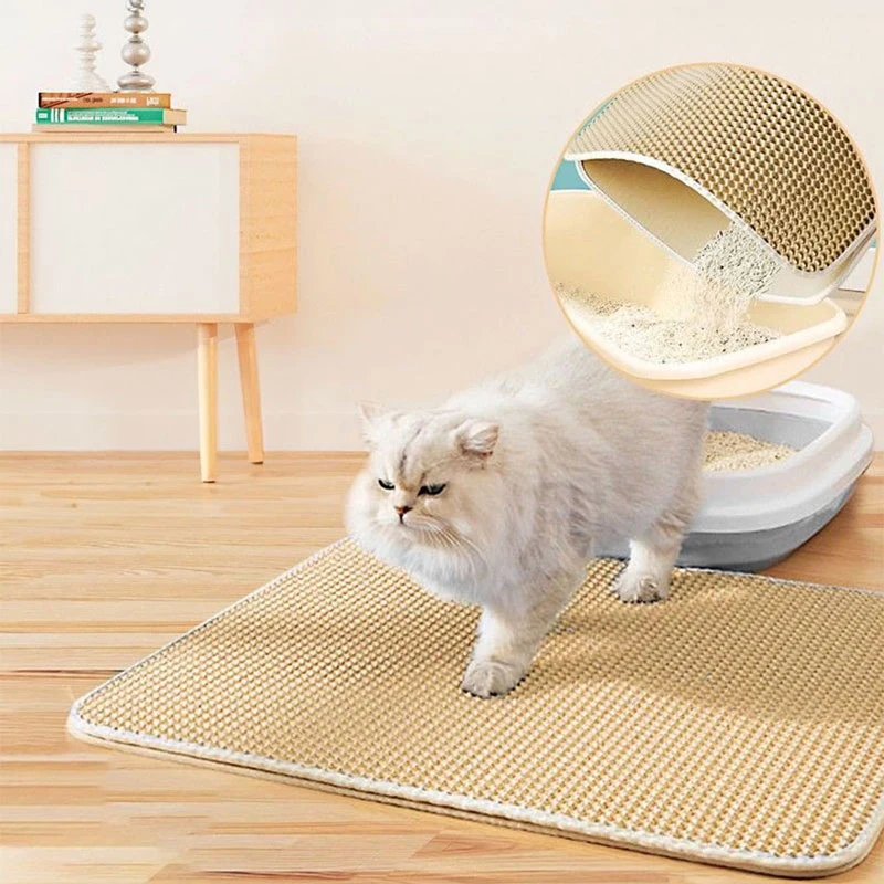 Double Layer Waterproof Cat Litter Pad Cat Litter Collector