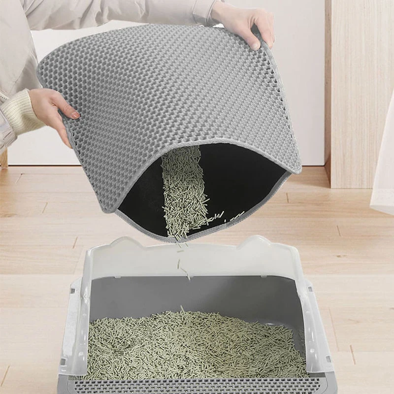 Double Layer Waterproof Cat Litter Pad Cat Litter Collector