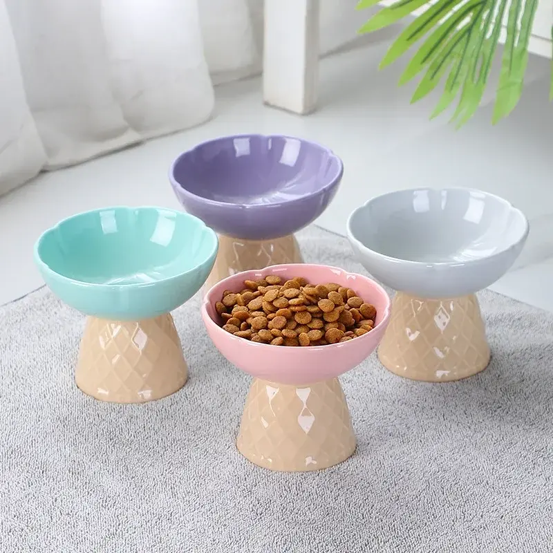 Pet Ceramic Food Drinking Bowl