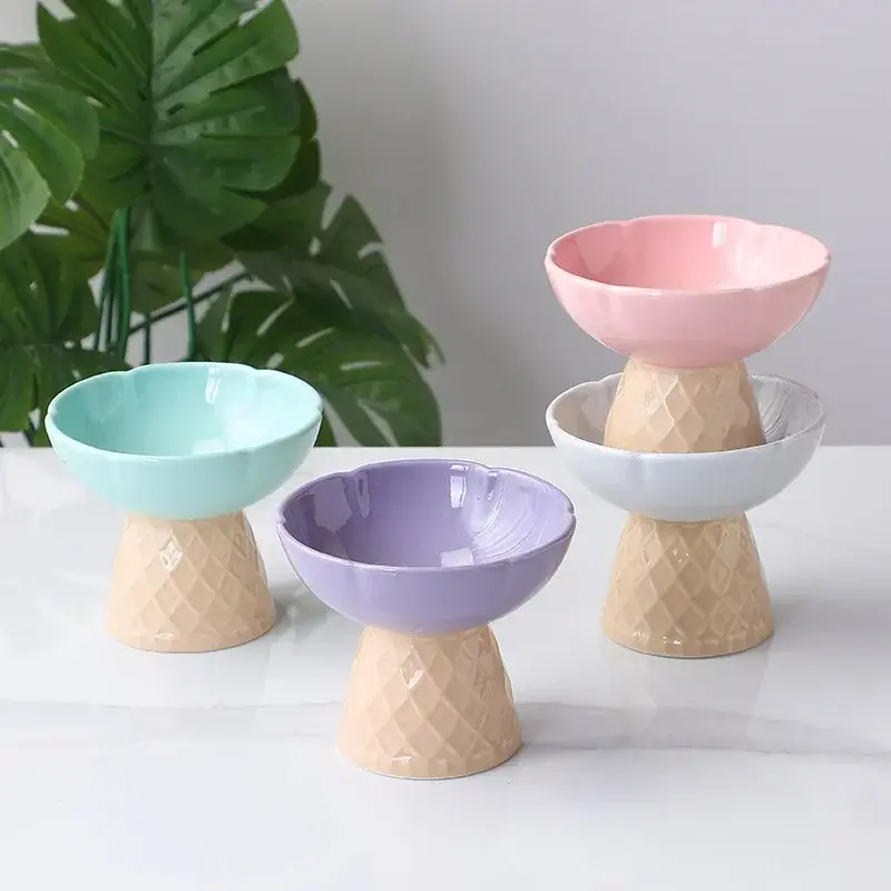 Pet Ceramic Food Drinking Bowl