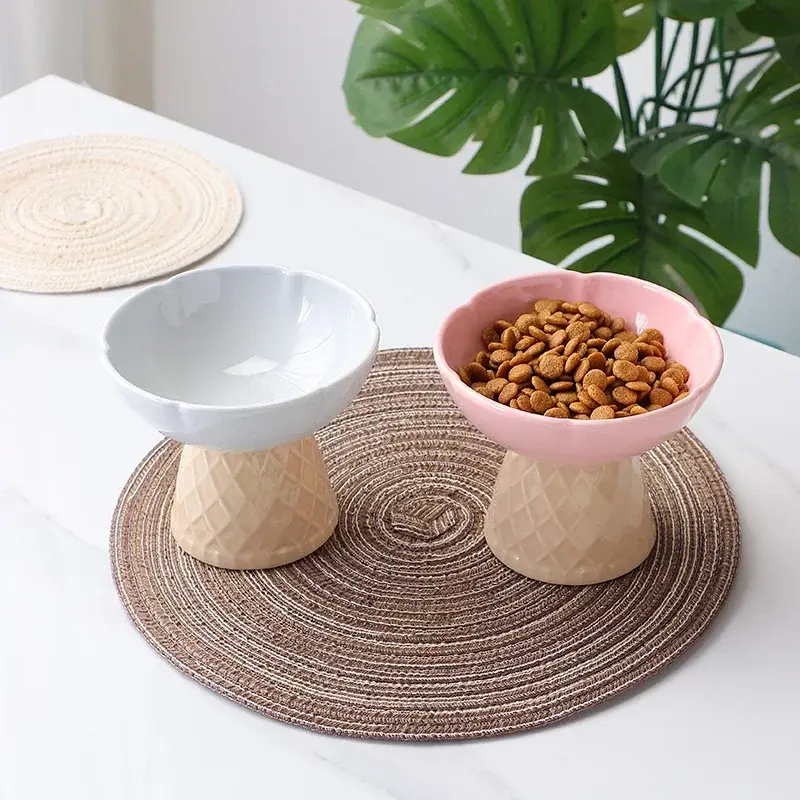 Pet Ceramic Food Drinking Bowl