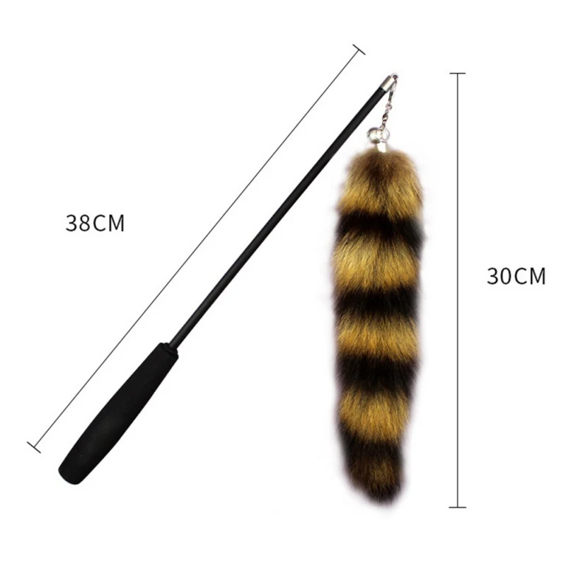 Fox Hair Changing Pet Cat Stick