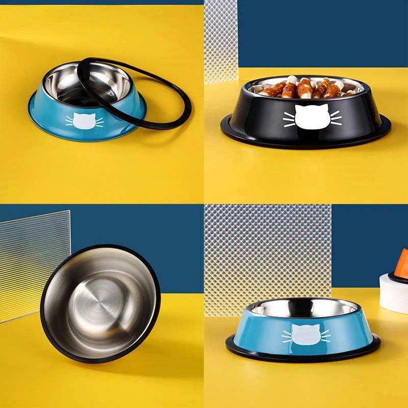 Thick Anti Slip Pet Food Bowl