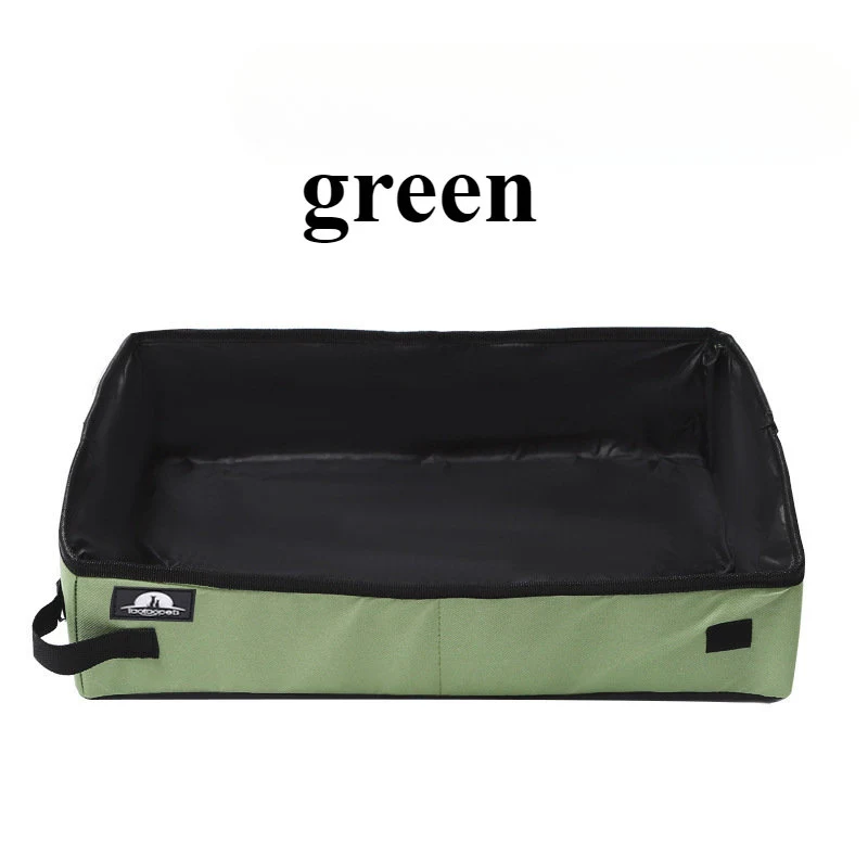 Oxford Cloth Foldable Cat Litter Box