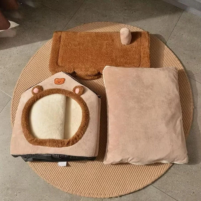 Foldable And Detachable Pet House