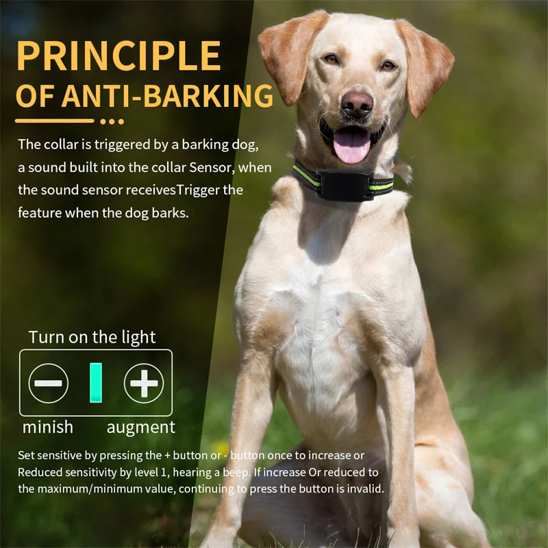 Safe Anti-static Dog Bark Collar