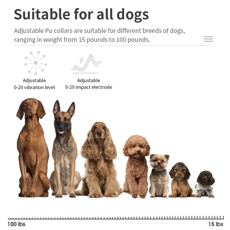 Safe Anti-static Dog Bark Collar