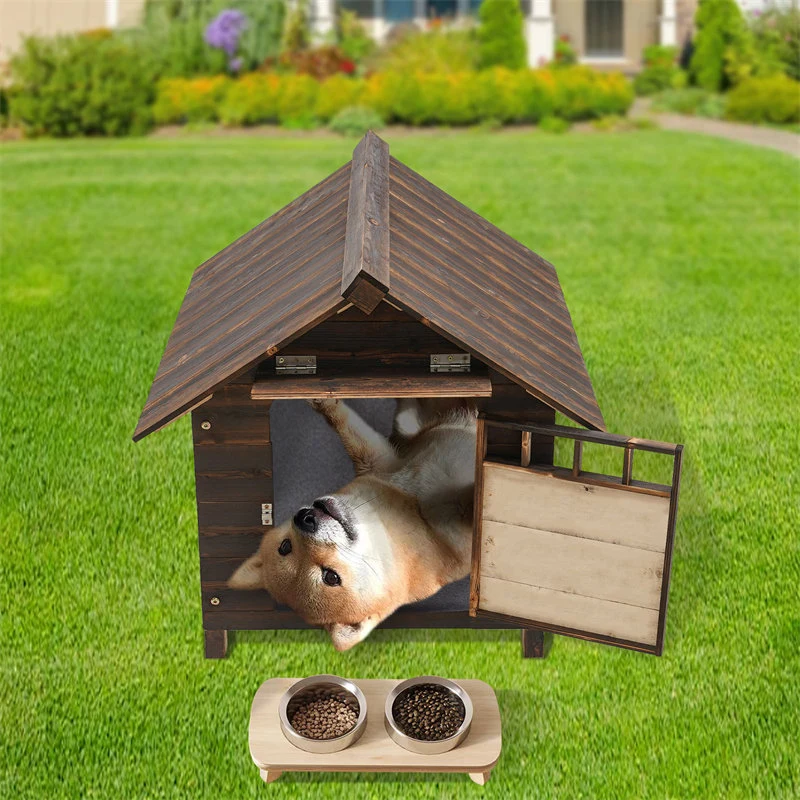 Dog House With Doors And Windows
