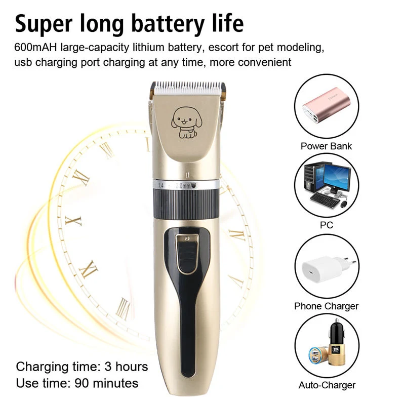 Pet Electric Hair Cutting Tool Set