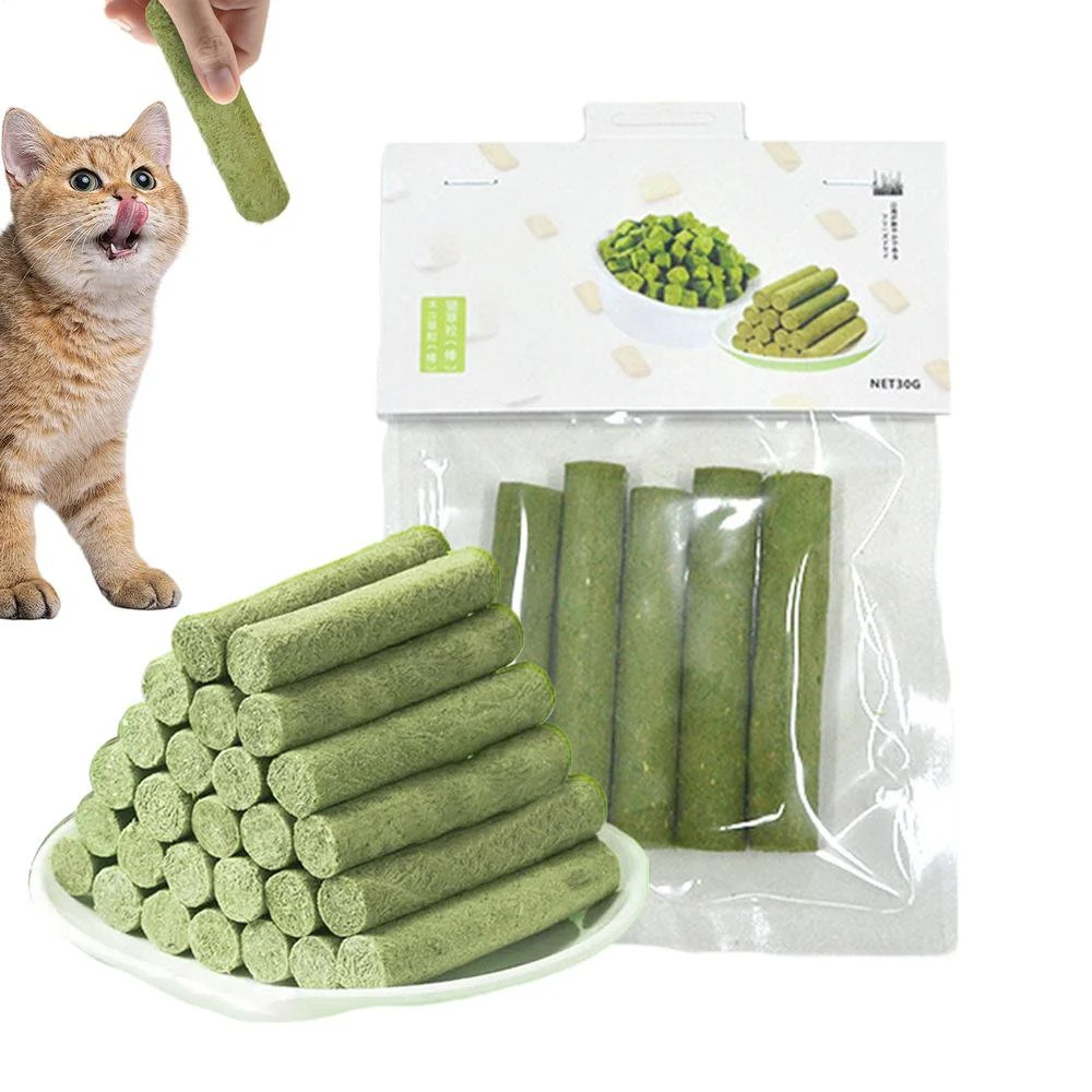 Cat Grass Teething Sticks
