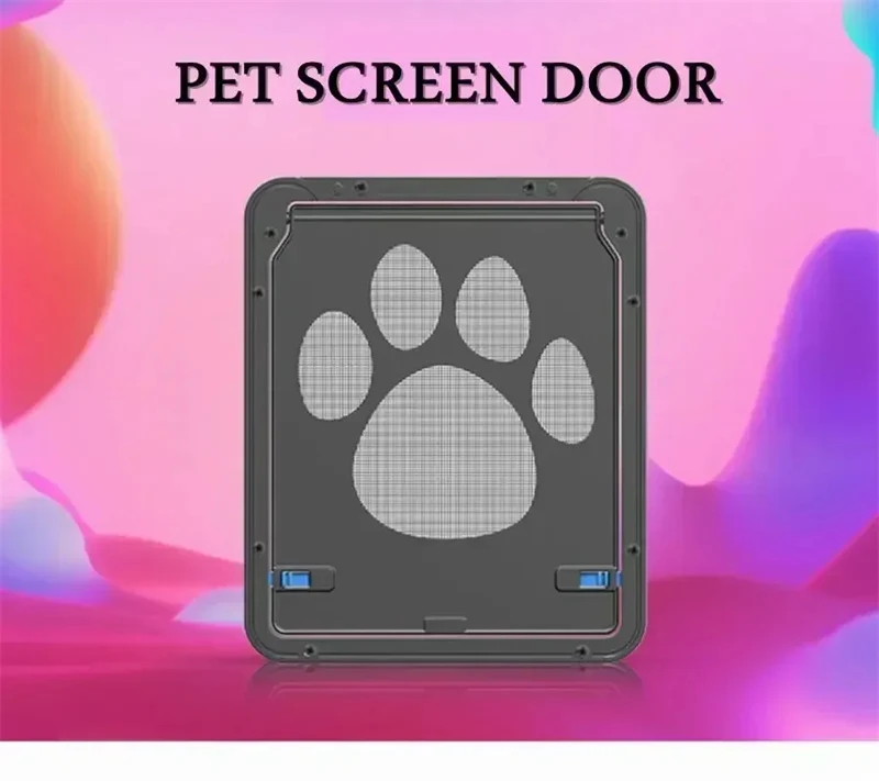 Brand New Pet Door Opening Screen Window