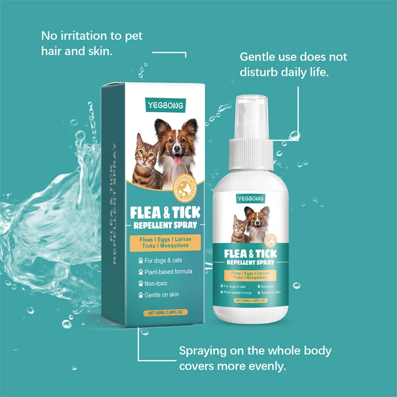Cat And Dog Daily Cleaning Flea Spray