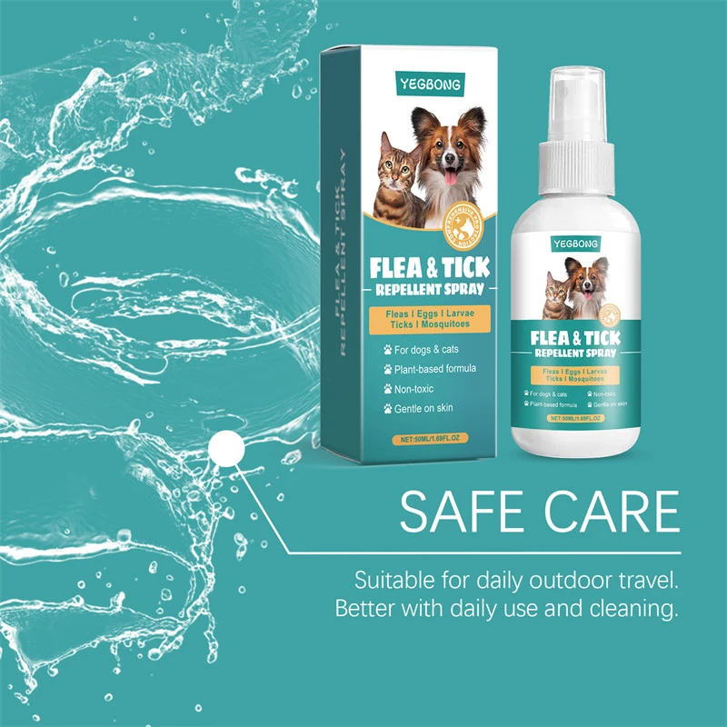 Cat And Dog Daily Cleaning Flea Spray