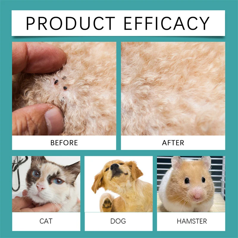 Cat And Dog Daily Cleaning Flea Spray