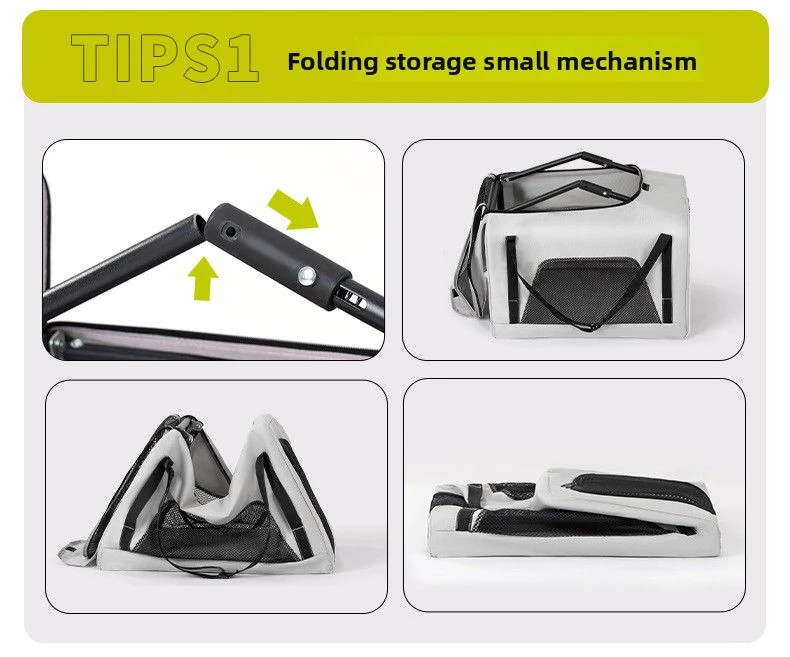 Two In One Pet Stroller For Outdoor Travel