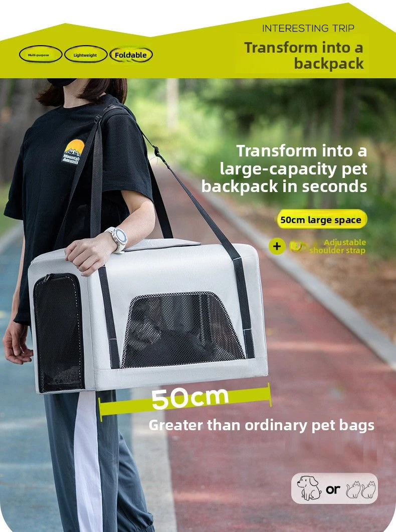 Two In One Pet Stroller For Outdoor Travel