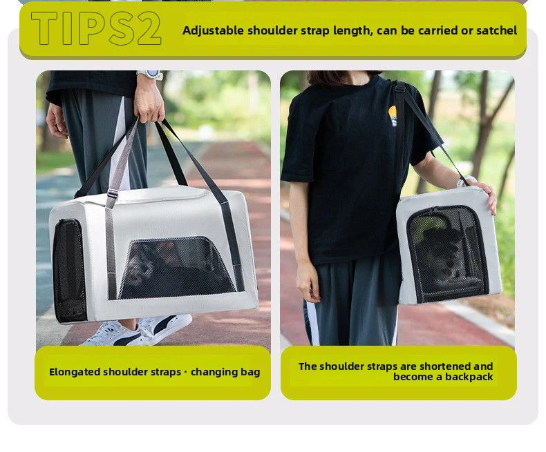 Two In One Pet Stroller For Outdoor Travel