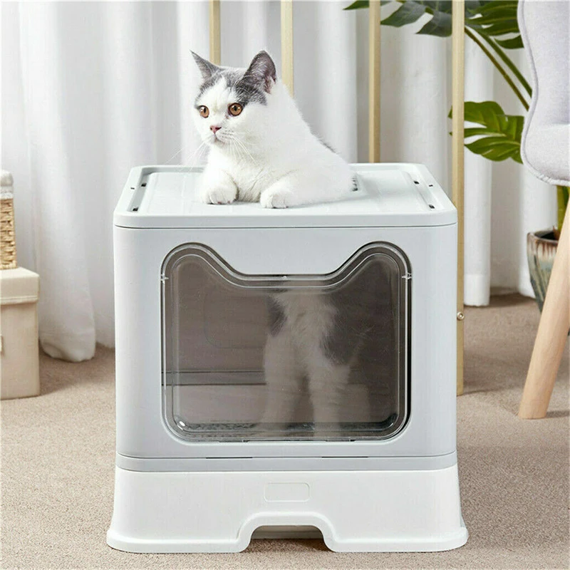 Easy To Clean Large Cat Litter Boxes