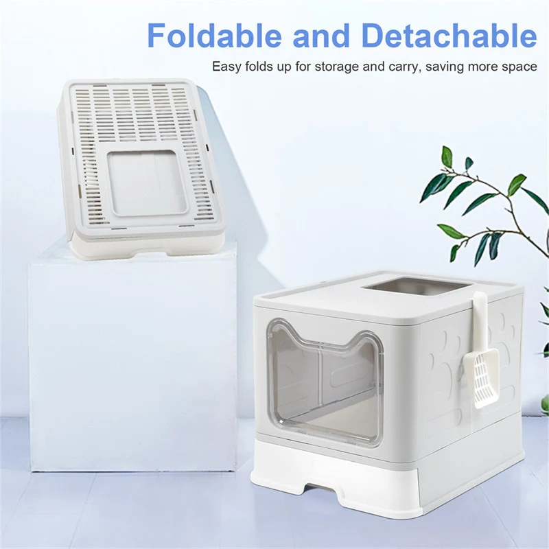 Easy To Clean Large Cat Litter Boxes