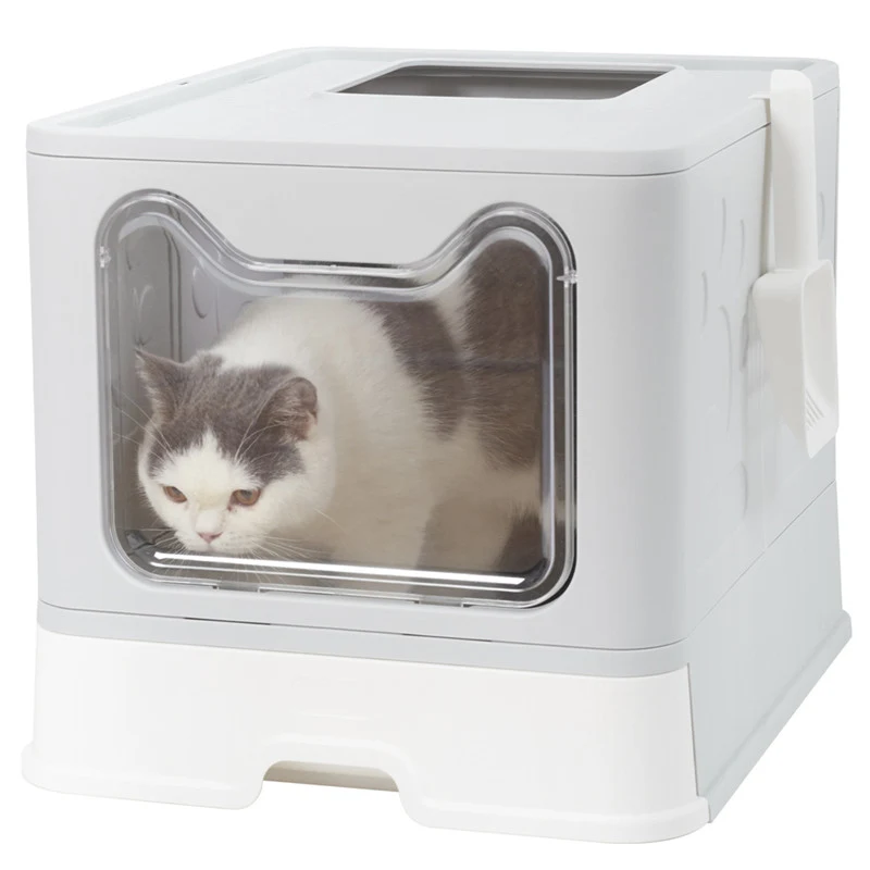 Easy To Clean Large Cat Litter Boxes